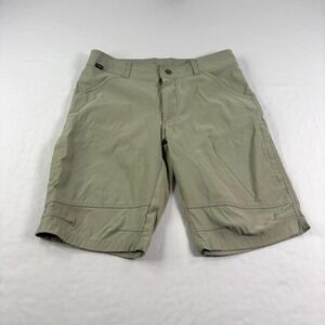 Kuhl Renegade Shorts Mens Size 34 Beige Chino Performance Outdoor Hiking Trail